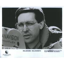 1988 Press Photo Director Tony Randel On Set Of Hellbound: Hellraiser II