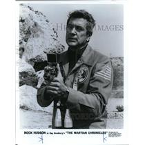 1980 Press Photo Rock Hudson in The Martian Chronicles