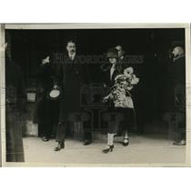 1927 Press Photo King & Queen of Denmark in Berlin to Visit Paul Von Hindenburg