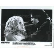 1989 Press Photo Steve Guttenberg and Daryl Hannah star in High Spirits