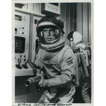 1969 Press Photo Richard Jaeckel stars in The Green Slime movie film