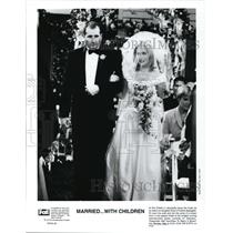 1997 Press Photo Ed O'Neill Christina Applegate on Married With Children