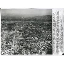 1950 Press Photo Air View US observation plane Taegu - RRX82445