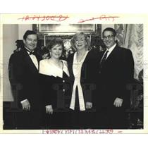 1994 Press Photo Ray and Diane Barrilleaux, Dianne and Van Musso, Ambassadors