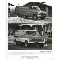 1987 Press Photo The 1988 Ford Econline van and Club Wagon