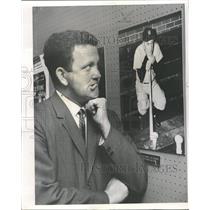 1962 Press Photo "The Thinker" A Study Of Casey Stengel - RRW48609