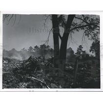 1966 Press Photo Dumps at Acres Homes Subdivision, Houston - hca04165