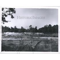 1966 Press Photo Construction Site Acres Homes, Subdivision, Houston - hca04798