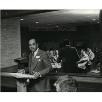 1981 Press Photo Alabama-Birmingham Mayor Richard Arrington spoke of problems.