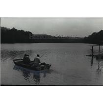 1971 Press Photo Alabama-Anglers hope to catch the big one at Oak Mountain lake.