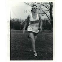 1991 Press Photo Columbia High C.C. Runner --- Mike Griffith  - cvb40140
