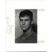 1991 Press Photo Nick Lisco, Wrestling for St. Edwards High School - cvb39615
