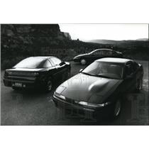 1988 Press Photo 1990 Plymouth Laser Family (90-106) - cvb26030
