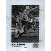 1984 Press Photo Bull Riding - cvb21905