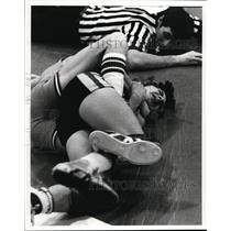 Press Photo Wrestling - cvb34662