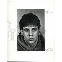 1986 Press Photo PD Scholastic Wrestler, Kurt York, St. Edwards - cvb43389