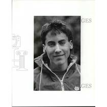 1989 Press Photo Kevin Kovitch, Mentor High School boys cross country runner