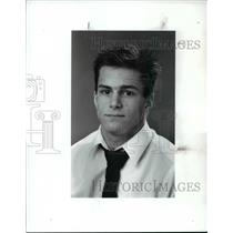 1990 Press Photo Chris Ranallo, Mayfield High School Wrestler - cvb48952