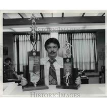 1978 Press Photo Tom Ferry, Head Coach Cardinal High Wrestling - cvb56916