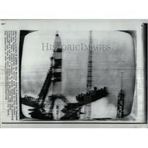 1969 Press Photo Russian Soyuz Baikonur Cosmodrome Asia - RRX66905