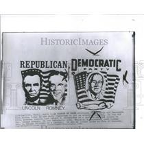 1966 Press Photo Michigan Rebublicans Democrat Election