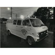 1983 Press Photo Alabama-Columbiana rescue squad truck, ready for its crew.