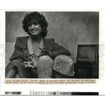 1987 Press Photo Amanda Babin in Riverland Professional Plaza Office, Laplace