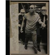 1969 Press Photo Leroy Keyes demonstration police Star