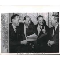 1965 Press Photo The general managers of four major league baseball teams