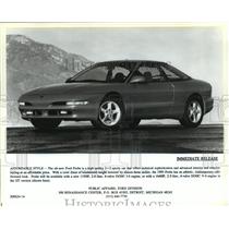 1993 Press Photo All-New Ford Probe Sporty Car with technical sophistication
