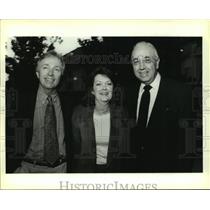 1994 Press Photo Pat Carpenter, Shirley Doiron, Dr Charles Farris Ole Miss Alums