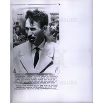 1962 Press Photo Col. Houari Boumedienne leftist chief