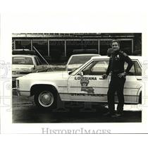 1988 Press Photo Tony J. Genusa, Louisiana State Police - nob20832