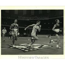 1988 Press Photo Runners at the "Finish on the Fifty" 5 Kilometer Road Race