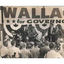 1966 Press Photo Mrs. George Wallace, Candidate for Governor of Alabama