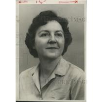 1959 Press Photo Miss Martha Hood, Birmingham News Social Department - abna31998