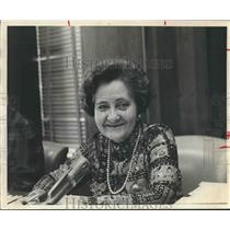 1972 Press Photo City Councilwoman Nina Miglionico - abno06362