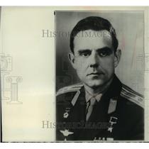 1967 Press Photo Russian Cosmonaut Vladimir Komarov - mjc22019