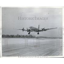 1946 Press Photo United States Army Transport plane during flight