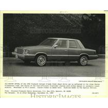 1981 Press Photo new 1981 4-cylinder K-car by Chrysler-Plymouth - mjx54001