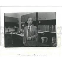 1985 Press Photo William S. Warstler Government Aide