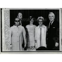 1969 Press Photo Warren Burger Chief Justice US Family - RRW89507