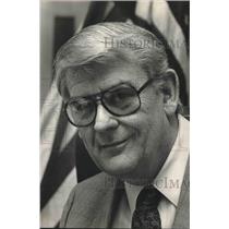 1982 Press Photo Judge Davis Puckett, Jefferson County Family Court - abna38191