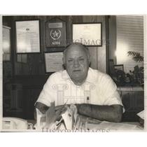 1990 Press Photo Cotton Nichols, Dallas County Sheriff - abna38782