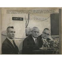 1969 Press Photo Sirhan Sirhan Trial Attorneys