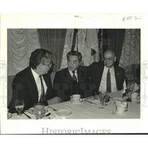 1987 Press Photo Nobuo Matsunaga, Japan's ambassador to the United States