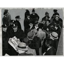 1938 Press Photo German Washington, D.C. Police - RRW00967