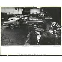 1984 Press Photo Jerry Krueger Northwestern  Chrysler