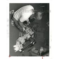 1992 Press Photo John Prieto Assault Guns Westminister - RRX95267