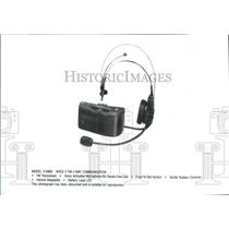 1992 Press Photo FM Transceiver Communication Battery